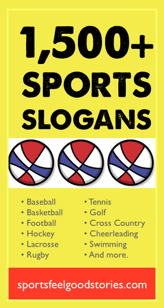 Sports Slogans, Sayings and Phrases for Teams of all Ages