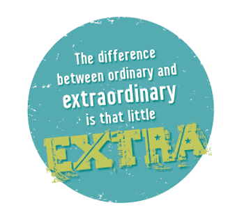 Difference between ordinary and extraordinary saying.