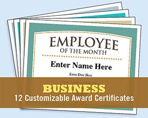 business certificates image
