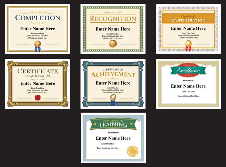 professional certificates image