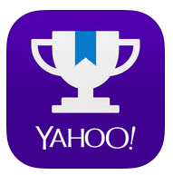 Yahoo Fantasy Baseball app.