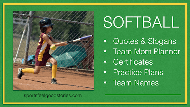 Softball Coach and Team Parents Resources.