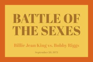 battle of the sexes image