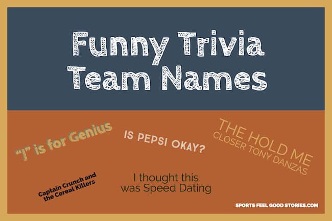 Funny Trivia Team Names To Make A Statement And Set The Tone