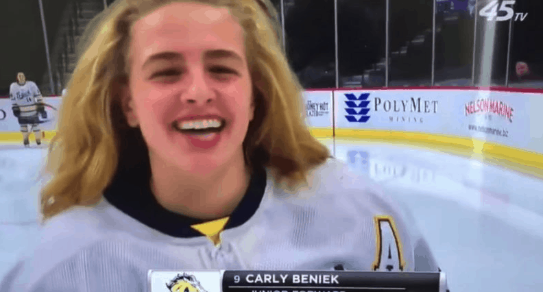 2018 Minnesota High School All Hockey Hair Team Video winner
