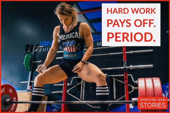 Hard work pays off period.