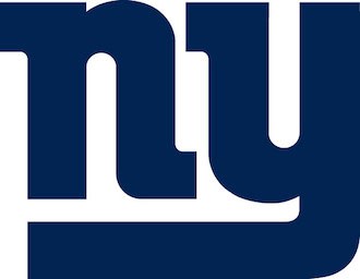 NY logo for Giants football team.