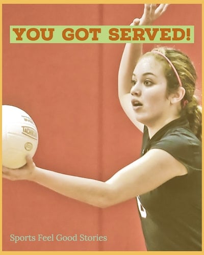 You got served.