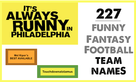 funny fantasy football names 2015.