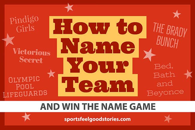 Naming your team and winning the game image