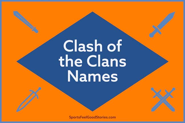 Clash of the Clans names.