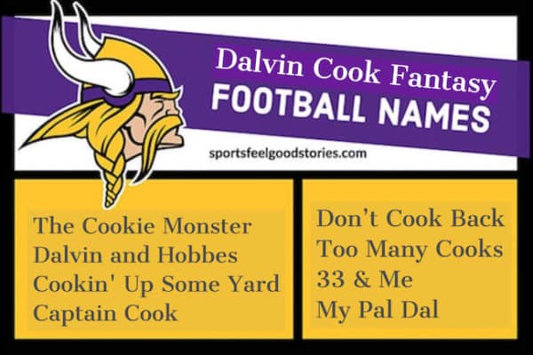 Dalvin Cook Fantasy Football Names Joe Mixono