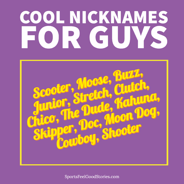 Cool Nicknames for Guys