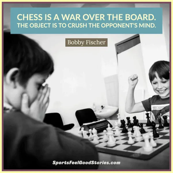Chess is war over the board meme