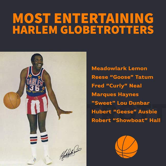 Most entertaining Harlem Globetrotters