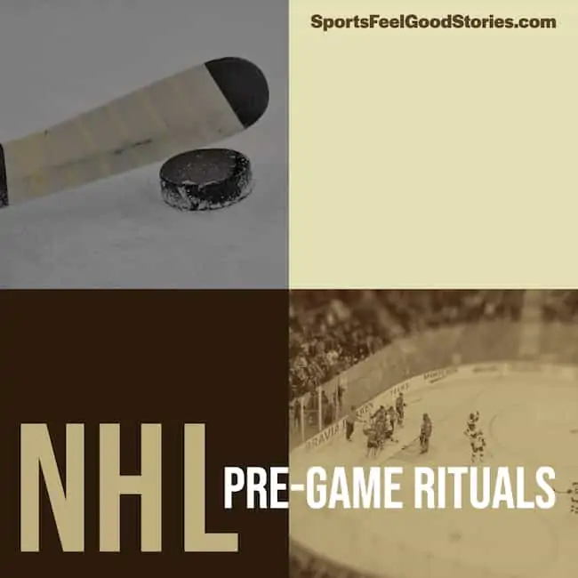 NHL Pregame Rituals.
