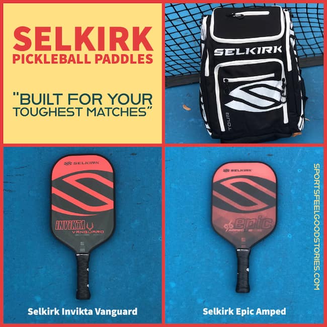 Selkirk Pickleball Paddles.