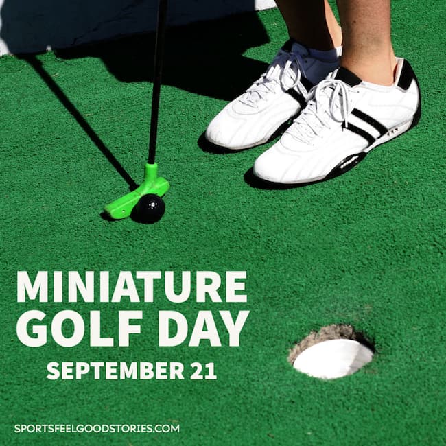 Mini Golf Day - September 21.