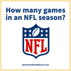 How many games in an NFL season?