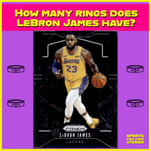 How many championship rings does LeBron James have?