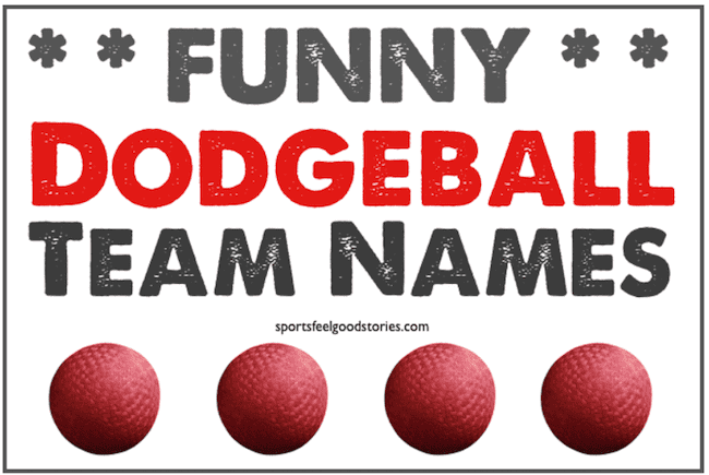 275+ Funny Dodgeball Team Names To Dive For