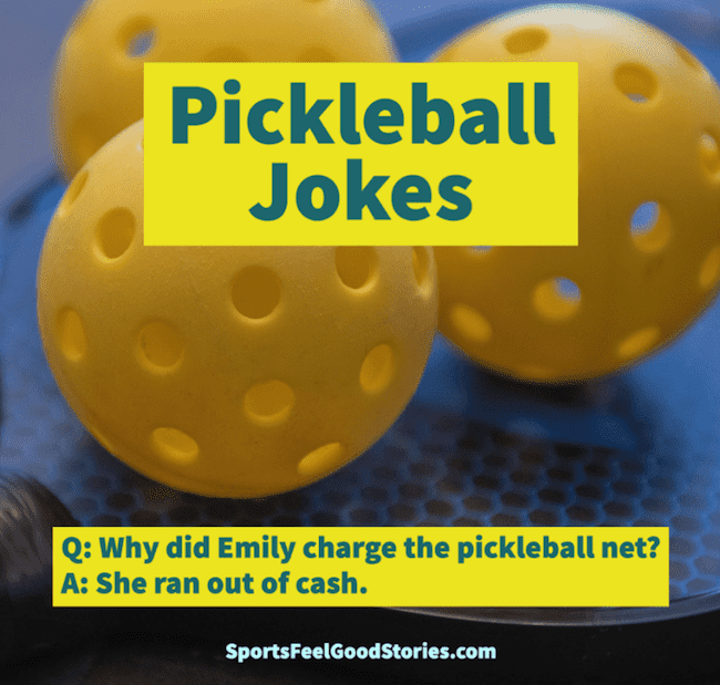 funny pickleball jokes and puns.