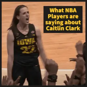 The basketball world reacts to Caitlin Clark.