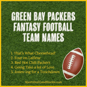 2023 Green Bay Packers Fantasy Football Team Names.