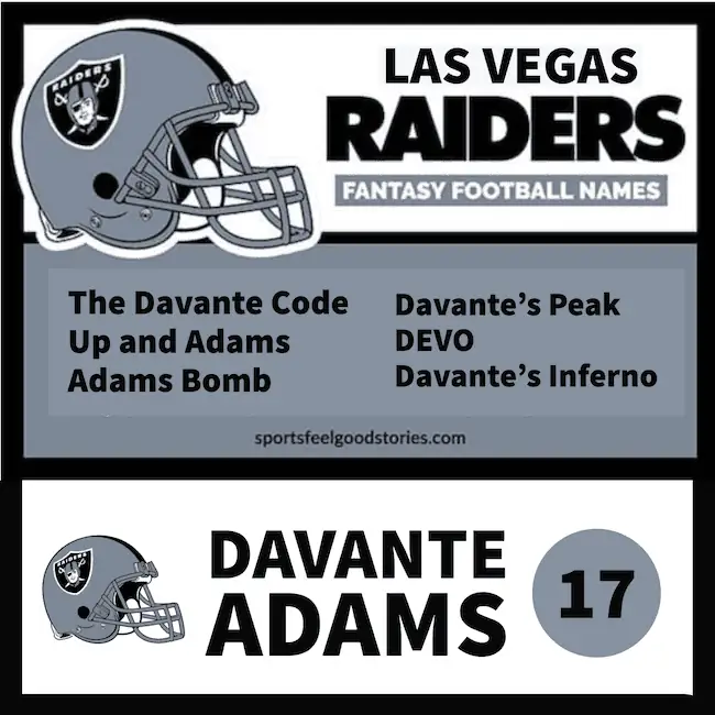 Best Davante Adams Fantasy Football Names.