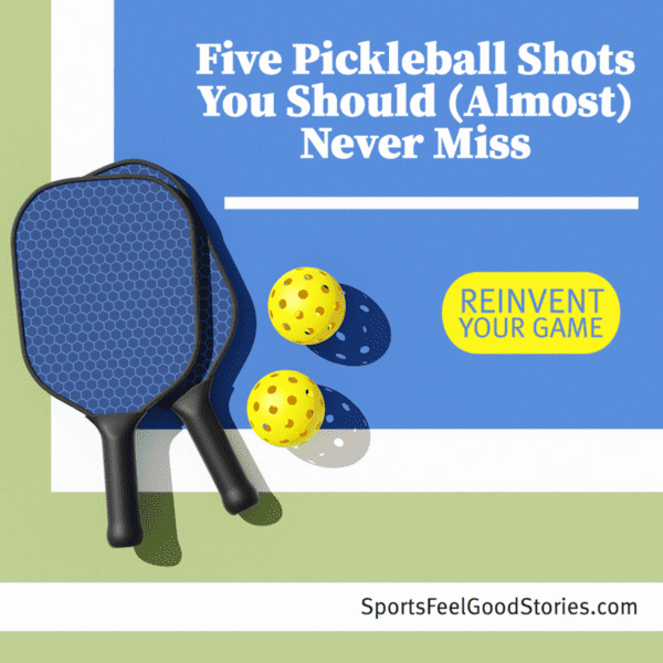 Five pickleball shots you should (almost) never miss.