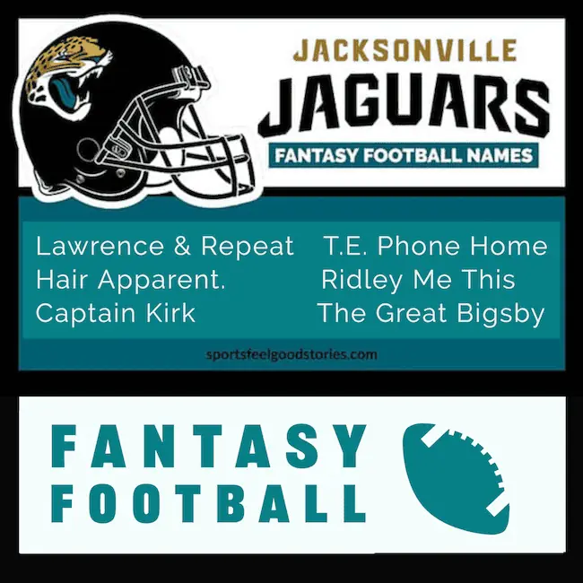 Jaguars fantasy football names.
