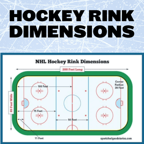 Hockey rink dimensions.