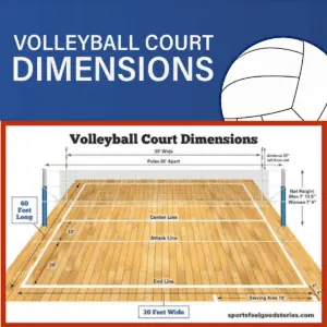 Volleyball court dimensions - How big is a volleyball court?