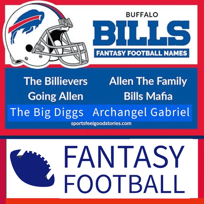 Really good Buffalo Bills fantasy football names.