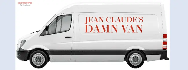 Jean Claude's Damn Van - Trivia Name.