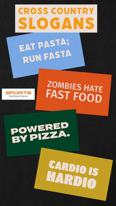 Fun running mottos.