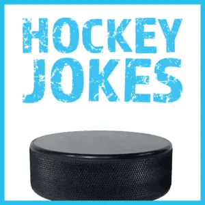 Really good hockey jokes.