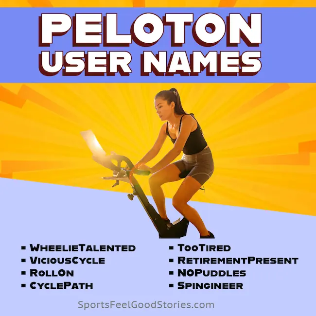 Best Peloton Usernames.