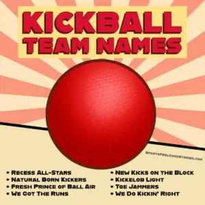 Really Good Kickball Team Names.