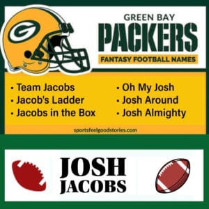 Cool Josh Jacobs fantasy names.