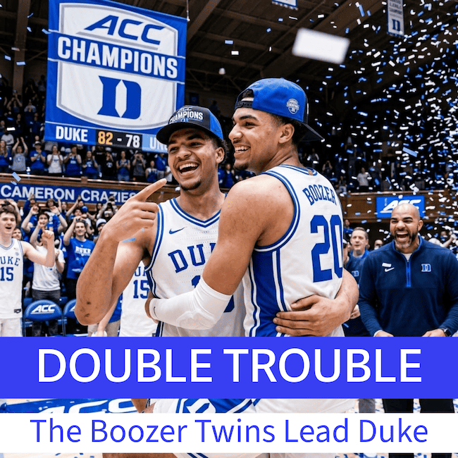 Double Trouble with the Boozer Twins.