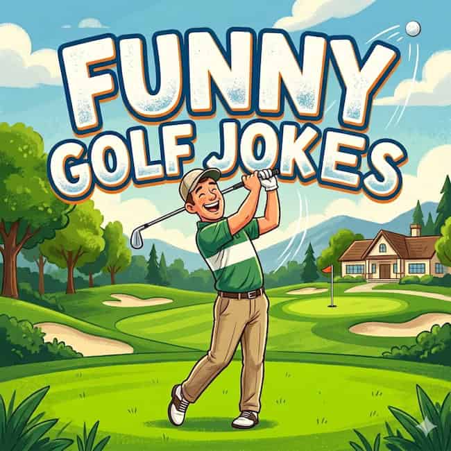 Funniest golf jokes for golfers.