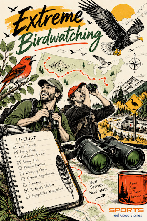 Extreme Birdwatching insights.