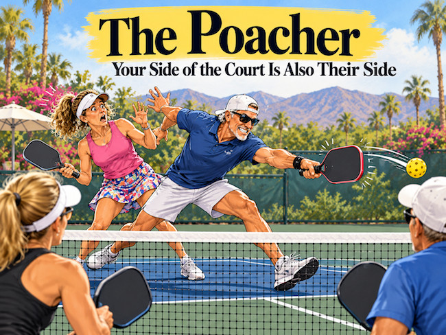 The Poacher - People You'll Meet on a Pickleball Court.