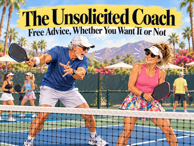 The unsolicited coach.